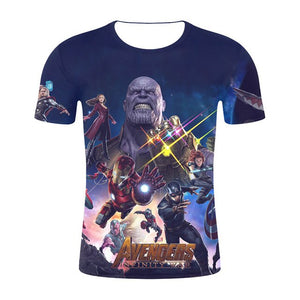 Avengers 4 Endgame 3D Print Tshirt