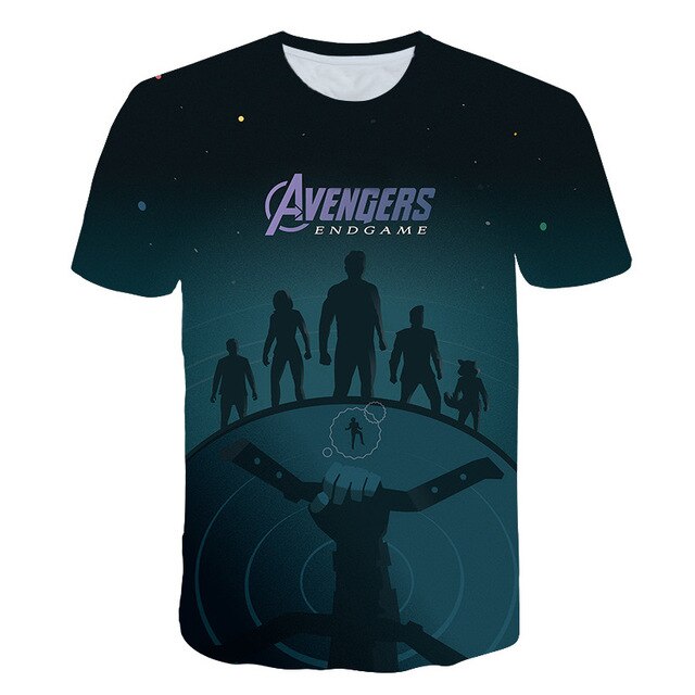 The Newest Avengers 4 Endgame Marvel Tshirt