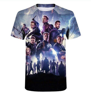 Avengers 4 Endgame Tshirt 3D Print