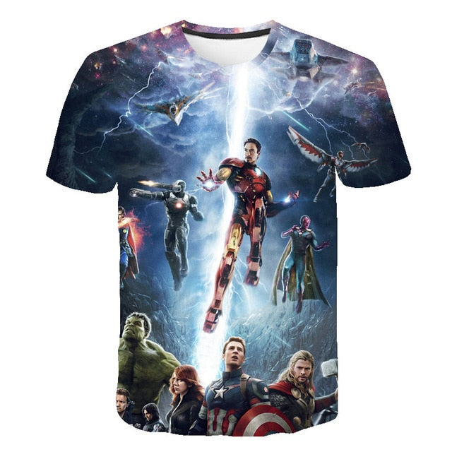 Avengers 4 Endgame Quantum War 3D Printed  shirts