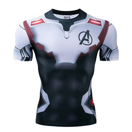 Avengers 4 Endgame Quantum War 3D Printed Tshirts